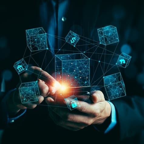 ब्लॉकचेन ग्राफिक