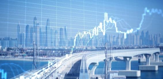 दुबई मरीना, बढ़ता हुआ ग्राफ