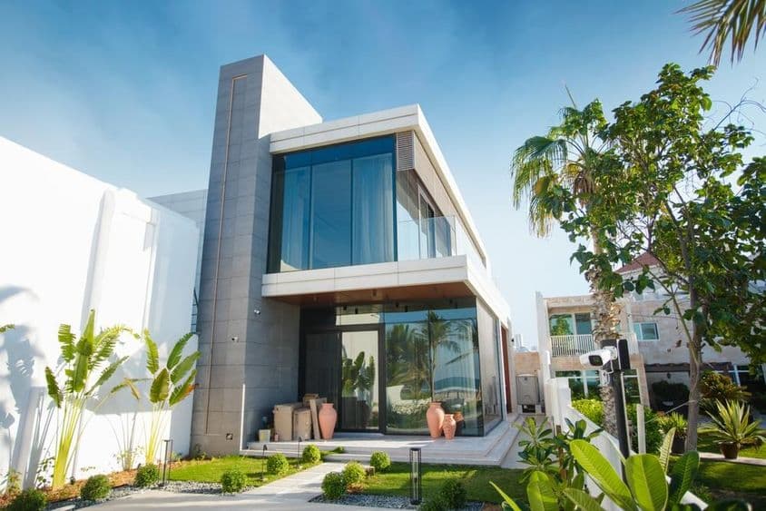 बाहर का विला आंतरिक डिजाइन दुबई