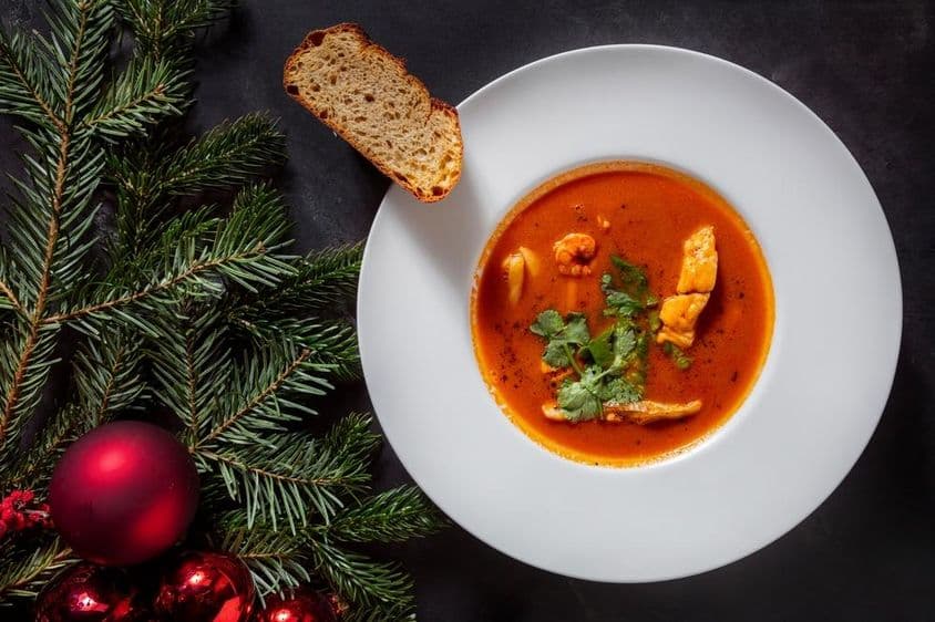 क्रिसमस लंच