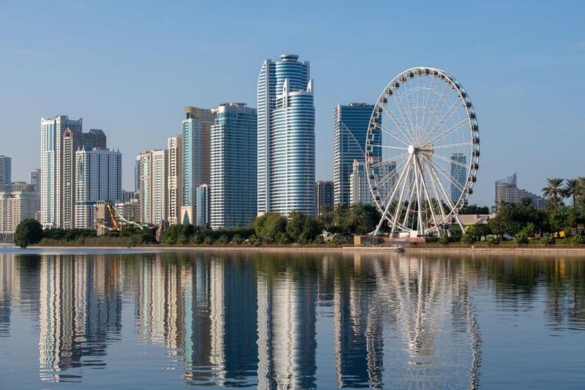 शारजाह का दृश्य