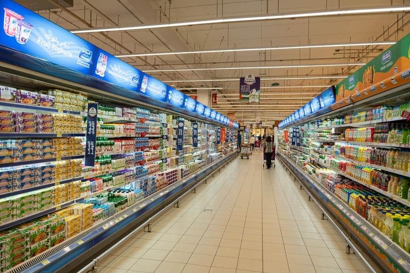 दुबई की दुकान के अंदर।