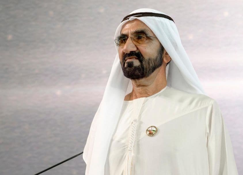 मोहम्मद बिन राशिद अल मकतूम।