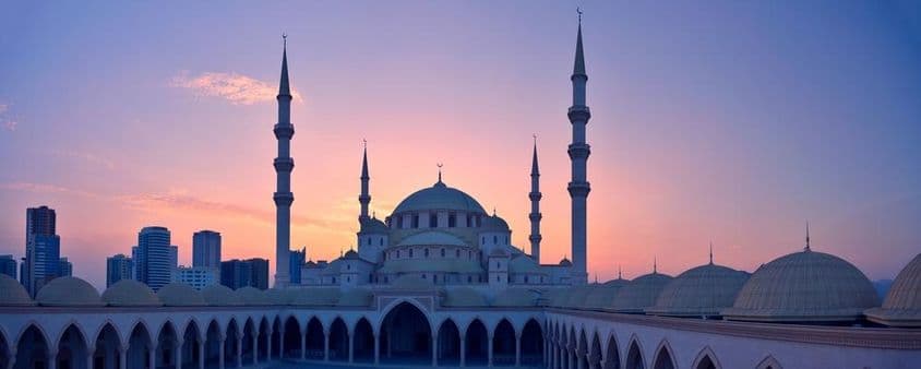 शेख जायद मस्जिद, संयुक्त अरब अमीरात की दूसरी सबसे बड़ी मस्जिद।