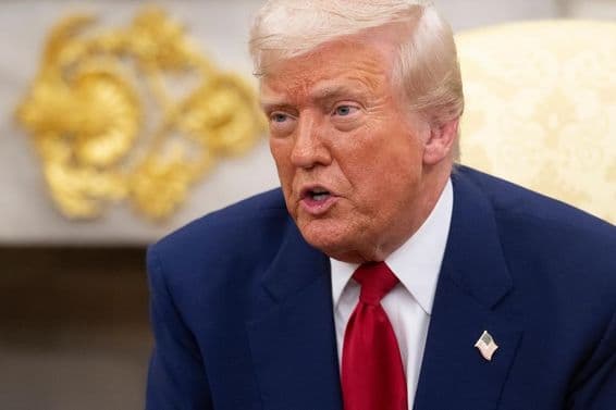 डोनाल्ड ट्रम्प, अमेरिका के राष्ट्रपति।