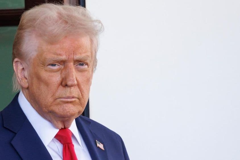 डोनाल्ड ट्रम्प, संयुक्त राज्य अमेरिका के राष्ट्रपति।