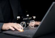 कृत्रिम बुद्धिमत्ता के साथ चैटजीपीटी वार्तालाप।