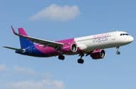 एयरबस A321-271NX विमान के साथ Wizz Air