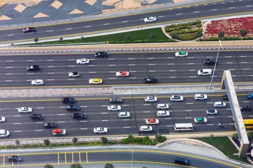 शेख जायद रोड, डाउनटाउन दुबई।