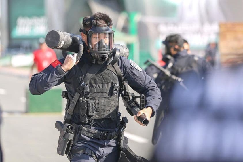 संयुक्त अरब अमीरात SWAT चैलेंज २०२५ दुबई।