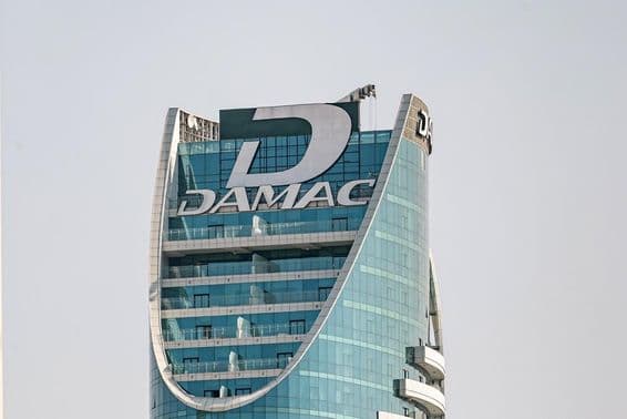 DAMAC मेसन डिस्टिंक्शन होटल टॉवर।