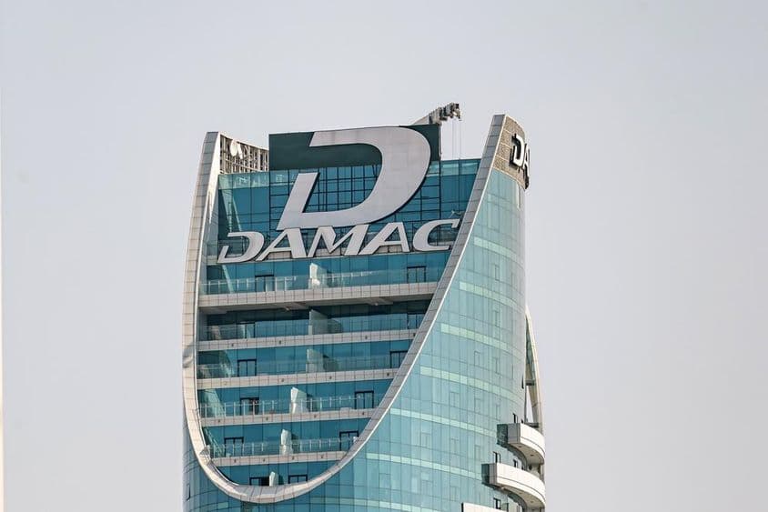 DAMAC मेसन डिस्टिंक्शन होटल टॉवर।