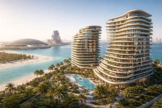 Baccarat Residences Saadiyat का दृश्यचित्र।