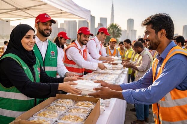 दुबई में सामुदायिक सहयोग