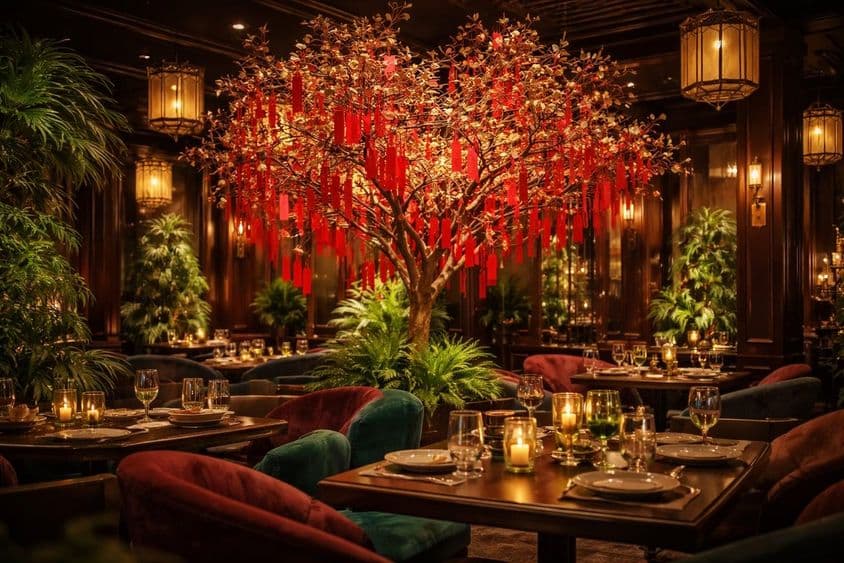 गधें के वर्ष का डिनर अनुभव