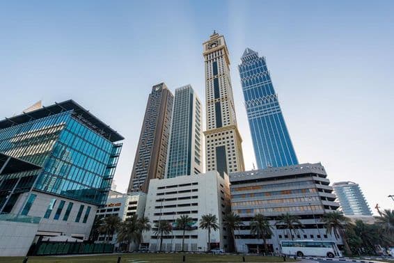 संयुक्त अरब अमीरात का बिग बेन टॉवर।