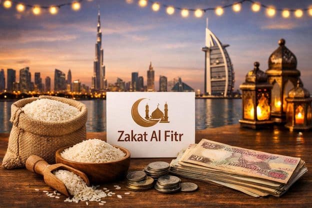 दुबई की रोशनियों के नीचे रमज़ान का दान