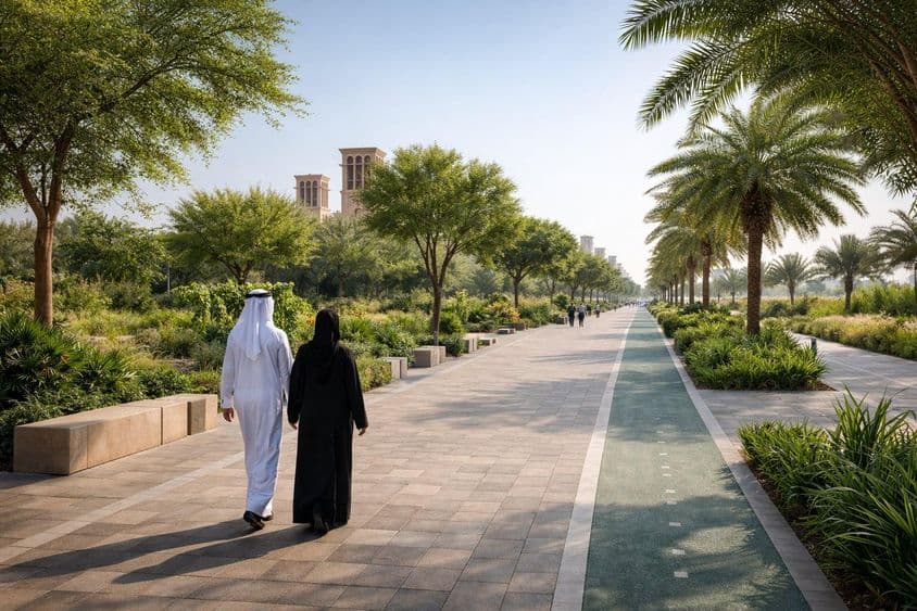 अल रास पैदल मार्ग