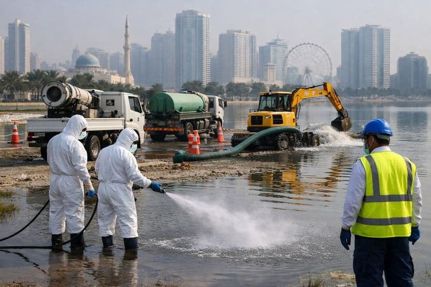 बारिश के बाद की कीटनाशक अभियान