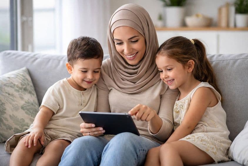 परिवार का डिजिटल क्षण