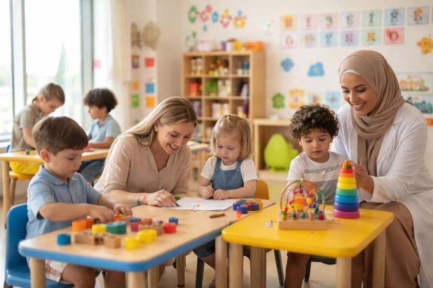 नर्सरी में सुरक्षित वापसी