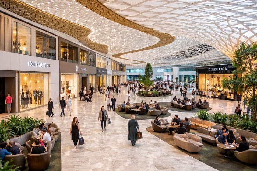 हवाईअड्डा खरीदारी का अनुभव