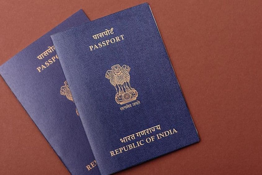 यात्रा के लिए भारतीय पासपोर्ट